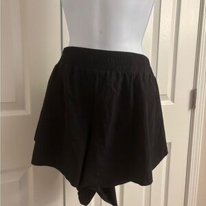 All in Motion Black Athletic Skort